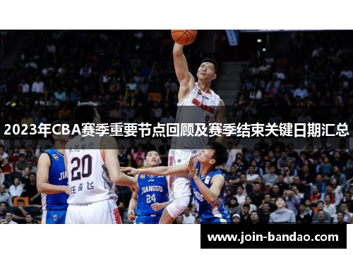 2023年CBA赛季重要节点回顾及赛季结束关键日期汇总